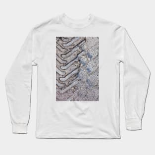 Tyreprint in the mud Long Sleeve T-Shirt